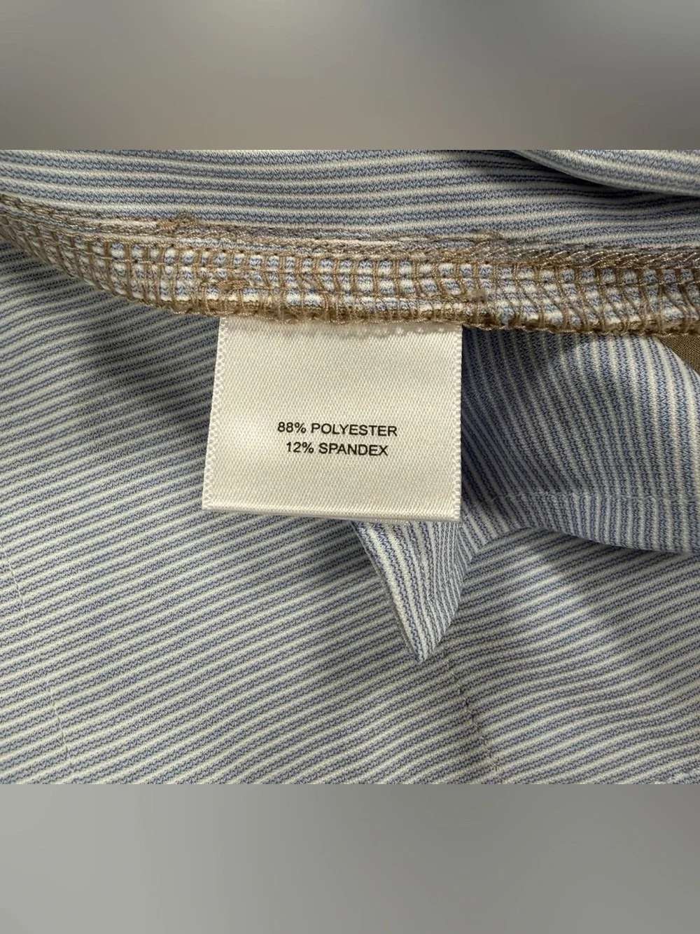 Peter Millar Shackleford Performance Hybrid Shorts Men 38 Beige Stretch Golf NWT